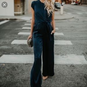 Vici velvet jumpsuit